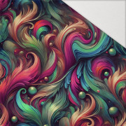 COLORFUL FEATHERS - Hydrophobic brushed knit