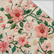 FLOWERS 3D PAT. 5 - looped knit fabric