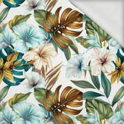 FLOWERS WZ.26 - looped knit fabric