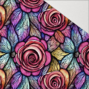 FLOWERS WZ.31 - Hydrophobic brushed knit