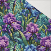 FLOWERS WZ.34 - Hydrophobic brushed knit