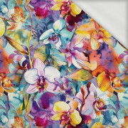 FLOWERS WZ.56 - looped knit fabric