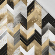 GEOMETRIC WZ. 7 - Cotton woven fabric