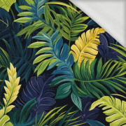 GREEN LEAVES WZ. 2 - looped knit fabric