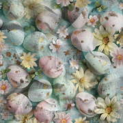 HAPPY EASTER WZ.11 - Cotton muslin