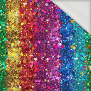 HOLOGRAPHIC RAINBOW wz. 1 - looped knit fabric