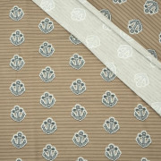 ANCHORS / pirates - light brown - single jersey TE210
