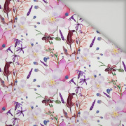 APPLE BLOSSOM AND MAGNOLIAS PAT. 1 (BLOOMING MEADOW) - quick-drying woven fabric