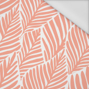LEAVES WZ. (apricot) - Waterproof woven fabric