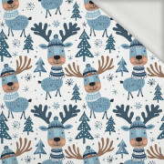 LET IS SNOW wz.5 - looped knit fabric