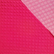 3D knitwear - cotton jacquard/ D-183 MAGENTA