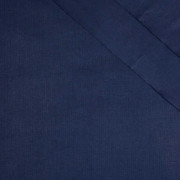 NAVY - Cotton woven fabric