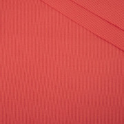 D-169 CORAL - Ribbed knit fabric