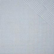 WHITE DOTS / light blue - Cotton woven fabric