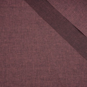 AUBERGINE - Waterproof woven fabric linen imitation