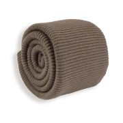 D-56 BROWN - elastic sweat in convex stripes SD