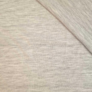 "FLAME" cotton jersey - MELANGE BEIGE