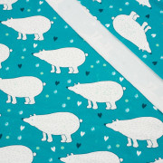 WHITE BEARS - looped knit SP250