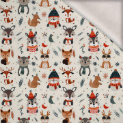 LET IS SNOW wz.7 - looped knit fabric