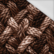 RATTAN / Mocha Mousse  - Waterproof woven fabric