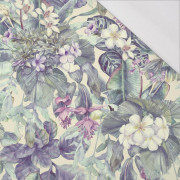 PURPLE FLORAL - Viscose jersey