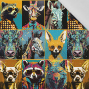 RETRO COMICS PAT.11 - Cotton woven fabric