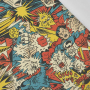 RETRO COMICS PAT.2 - Cotton woven fabric