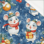 LET IS SNOW wz.1 - looped knit fabric