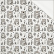 LET IS SNOW wz.4 - looped knit fabric