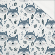 LET IS SNOW wz.12 - looped knit fabric