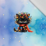 Christmas animal wz. 7 - panel (60cm x 50cm)  Cotton woven fabric