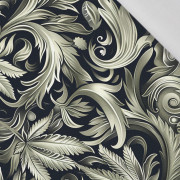 Hemp leaves WZ. 2  - Cotton woven fabric