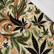 Hemp leaves WZ. 5 - single jersey 