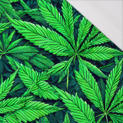 Hemp leaves WZ. 7 - single jersey 