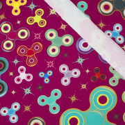 SPINNERS / fuchsia - single jersey with elastane TE210