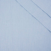 LIGHT BLUE - Cotton muslin