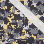 CAMOUFLAGE PIXELS - Waterproof woven fabric