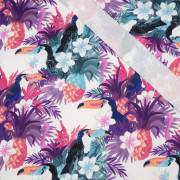 TOUCANS - Waterproof woven fabric