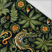 Hemp leaves WZ. 3 - Waterproof woven fabric