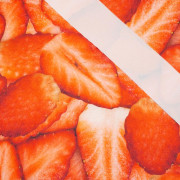 STRAWBERRIES - Waterproof woven fabric