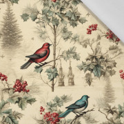 Vintage Christmas wz.12 - Cotton woven fabric