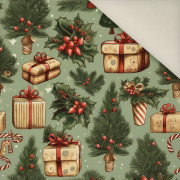 Vintage Christmas wz.13- Upholstery velour 
