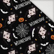 WEDNESDAY Halloween wz.1 - Woven Fabric for tablecloths