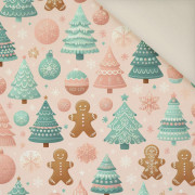 Pastel Christmas wz. 1- Upholstery velour 