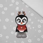 WINTER ANIMALS wz.7 - panel (60cm x 50cm) Panama 220g