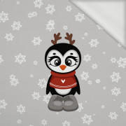 WINTER ANIMALS wz.7 - panel (60cm x 50cm) looped knit