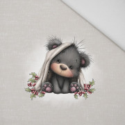 WINTER ANIMALS wz.8 - panel (60cm x 50cm) Panama 220g