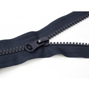 Plastic Zipper 5mm open-end 50cm (Z) - navy