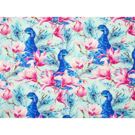 PEACOCKS - Viscose jersey WE210