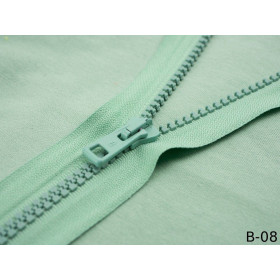 Plastic Zipper 5mm open-end 30cm - modern mint B-08